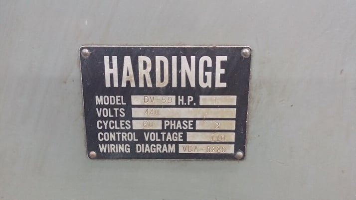 Hardinge #DV-59, second operation lathe - Image 6