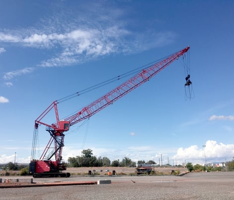 Manitowoc #4100, elevated cab Port / Container Crane - Image 2