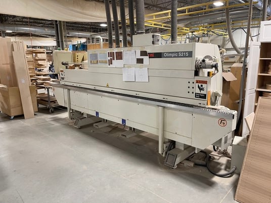 SCMI #Olimpic-S215, Edgebander, 59 FPM feed speed, Motorized top pressure beam - Image 1