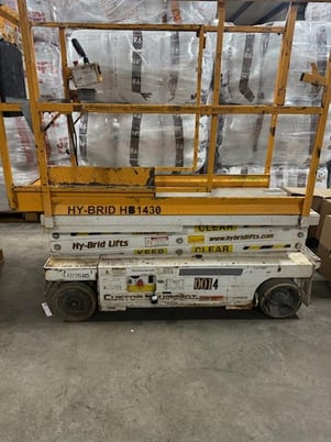 670 lb. Hy-Brid #HB1430, Aerial Lift, Self-Propelled, 20' work height, 14' platform max height, 2009, #HB1430 - Image 6
