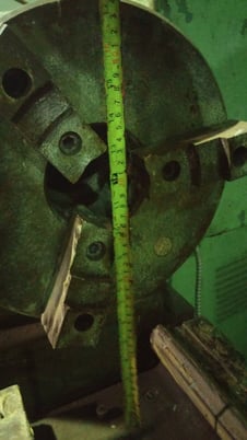 24" x 160" TOS #SN63B, Engine Lathe, 3" Spindle Bore, 14" Swing over cross-slide, 24' L x 6' H x 50" deep - Image 3