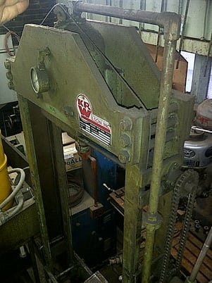 50 Ton, Wilson, H-Frame Hydraulic Press, 31" Interior width, 67" bed to ram nose, 102" overall height, 12 - Image 6
