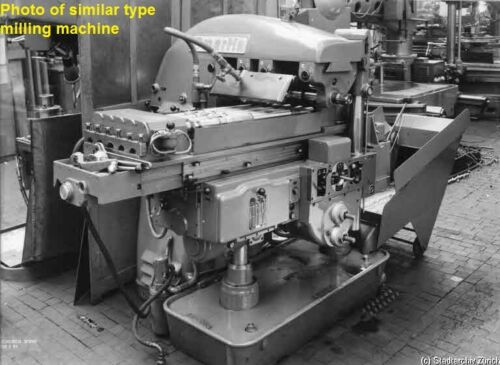 Jerwag #355/1000-FW-3568, Milling Machine, climb-milling, 56" T-slotted Table, 48" width Table Support Knee - Image 5