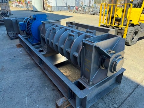 Refiner, FKC Screw Press #RE-350, Stainless Steel, 14" diameter, 30 HP - Image 5