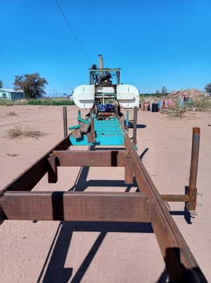 Select #4221, Double Cut Sawmill, 115 HP John Deere Diesel, 6" Blades, 5 Brand New Blades - Image 2