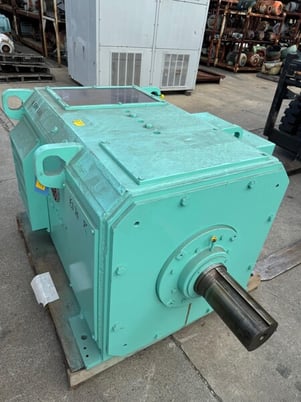 150 HP 300/900 RPM General Electric, Frame 4457, DPFG-BV, 500 VA - Image 4