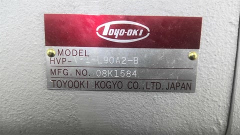 Toyo-Oki #HVP-VF1-L90A2-B, hydraulic vane pump - Image 2