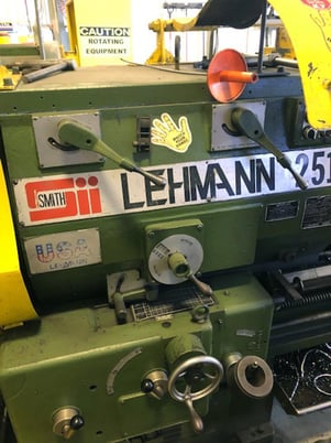 27" x 120" Lehmann #2516, oil field & hollow spindle lathe, automatic threading, 4-jaw chucks - Image 3