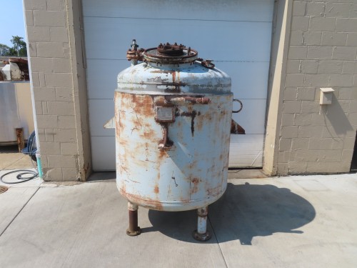 200 gallon Pfaudler, Stainless Steel reactor, 75 psi @ 350&deg;F, 45 psi/FV jacketed, 1963 - Image 2