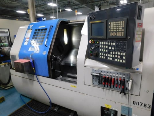 Ikegai #Genesis-1208, CNC lathe, 21.85" swing, 3-jaw 8" chuck, 2" bar, 12 turret stations, 2000 - Image 2
