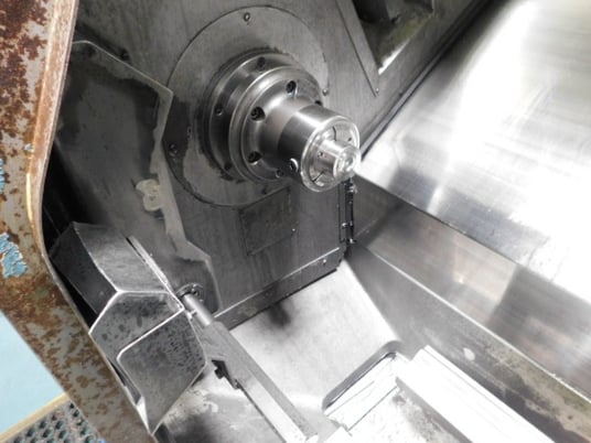 Ikegai #Genesis-1208, CNC lathe, 21.85" swing, 3-jaw 8" chuck, 2" bar, 12 turret stations, 2000 - Image 3