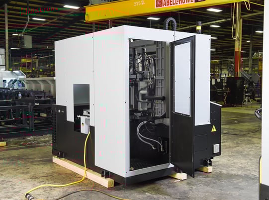 14" x 14" Hyd-Mech #H-14A, horizontal band saw, 1-1/4" x 15' 2" blade, 8.8 HP, automatic feed, coolant - Image 3