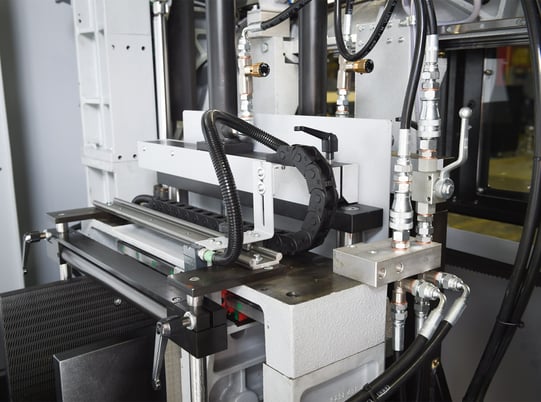 14" x 14" Hyd-Mech #H-14A, horizontal band saw, 1-1/4" x 15' 2" blade, 8.8 HP, automatic feed, coolant - Image 5