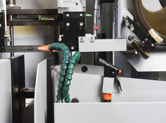 14" x 14" Hyd-Mech #H-14A, horizontal band saw, 1-1/4" x 15' 2" blade, 8.8 HP, automatic feed, coolant - Image 6