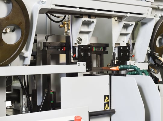 14" x 14" Hyd-Mech #H-14A, horizontal band saw, 1-1/4" x 15' 2" blade, 8.8 HP, automatic feed, coolant - Image 9