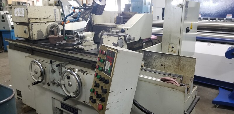 12" x 40" Sharp #AD-1240A, universal cylindrical grinder, Mitsubishi MEL SEC F2-30GM-DU Control, 1998 - Image 2