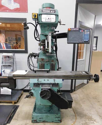 Southwestern Industries #Trak-K3, CNC vertical mill, 10" x50" tbl., 3 HP, 32" X, 16" Y, 16" Z, 60-4200 RPM - Image 1