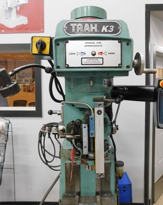 Southwestern Industries #Trak-K3, CNC vertical mill, 10" x50" tbl., 3 HP, 32" X, 16" Y, 16" Z, 60-4200 RPM - Image 5