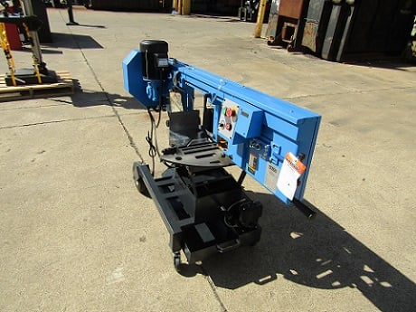 Baileigh #BS-10VS, portable dual mitering band saw - Image 3