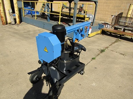 Baileigh #BS-10VS, portable dual mitering band saw - Image 4