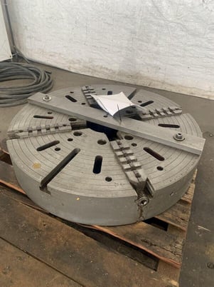 36" 4-jaw Lathe Chuck. Stock # 0998824. - Image 2