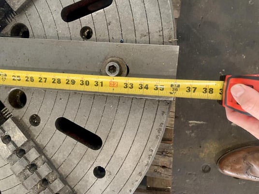 36" 4-jaw Lathe Chuck. Stock # 0998824. - Image 4