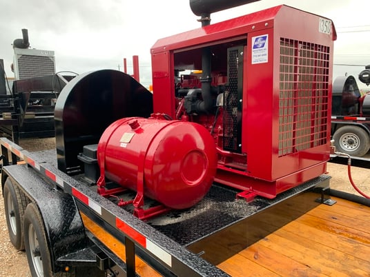 30 GPM @ 15000 psi, Gardner Denver #TY375M, hydrotest trailer - Image 6