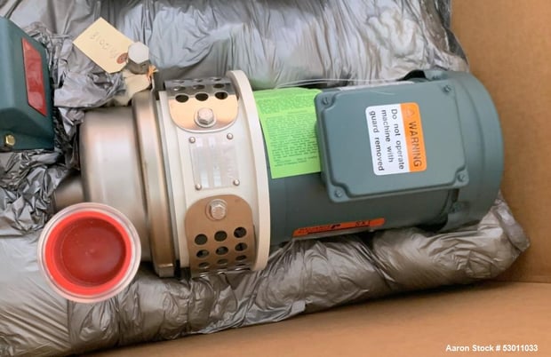 105 GPM @ 95' TDH, APV Crepaco #W20/20, Stainless Steel centrifugal pump, 3500 RPM, 2" inlet, 2" outlet - Image 1
