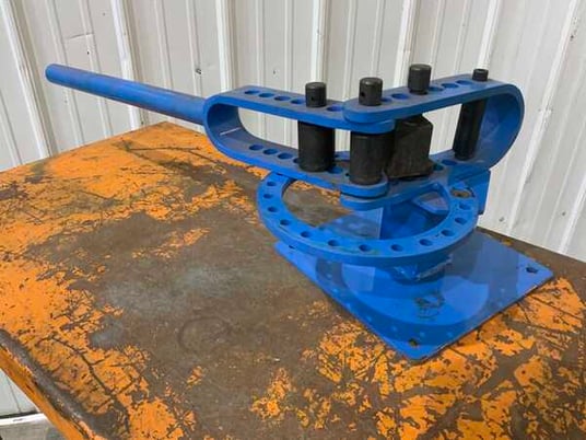 5/16" x 2" Dayton #45J342, tube & bar hand bender, 200&deg; bending angle - Image 1