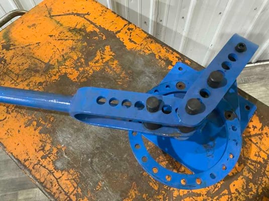 5/16" x 2" Dayton #45J342, tube & bar hand bender, 200&deg; bending angle - Image 4