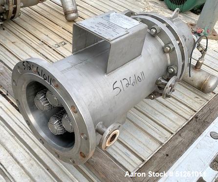 Fairey Microfiltrex / Porvair, pulse jer filter system / dust collector, 316L Stainless Steel, vertical, 1996 - Image 3