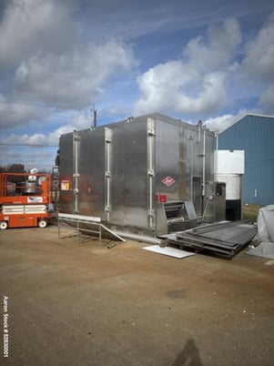 Liquid Carbonics #JE-U6-34S/272/5.7, Co2 freezer with 8 heaters, all Stainless Steel, 1995 - Image 1