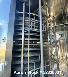 Liquid Carbonics #JE-U6-34S/272/5.7, Co2 freezer with 8 heaters, all Stainless Steel, 1995 - Image 4