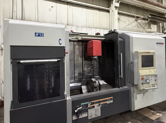 DMG, Mori-Seiki #NTZ-2000SZ1500, CNC mill turn center, 25.9" swing, 2.5" bar, live tooling, 2014 - Image 1