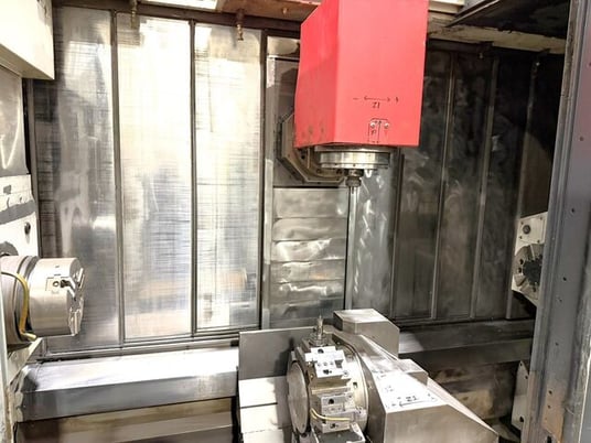 DMG, Mori-Seiki #NTZ-2000SZ1500, CNC mill turn center, 25.9" swing, 2.5" bar, live tooling, 2014 - Image 3