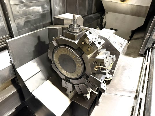 DMG, Mori-Seiki #NTZ-2000SZ1500, CNC mill turn center, 25.9" swing, 2.5" bar, live tooling, 2014 - Image 6