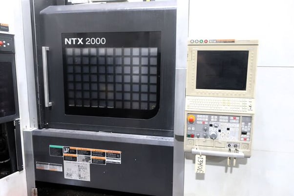 DMG, Mori-Seiki #NTZ-2000SZ1500, CNC mill turn center, 25.9" swing, 2.5" bar, live tooling, 2014 - Image 10
