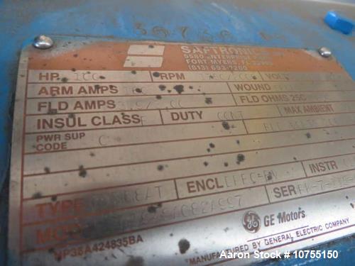 3.5" Gloucester #35250R2, single screw extruder, 32:1 L/D, 65" centerline height, reconditioned 2011 - Image 4