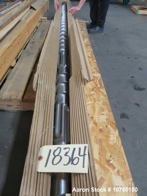 3.5" Gloucester #35250R2, single screw extruder, 32:1 L/D, 65" centerline height, reconditioned 2011 - Image 9