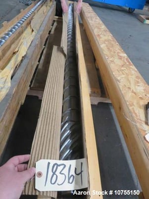 3.5" Gloucester #35250R2, single screw extruder, 32:1 L/D, 65" centerline height, reconditioned 2011 - Image 10