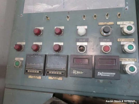 2.5" Gloucester #2522, single screw extruder, R2, 32:1 L/D, 72" centerline height, 10.73:1 gearbox ratio - Image 7