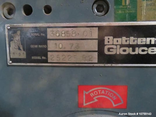 2.5" Gloucester #2522, single screw extruder, R2, 32:1 L/D, 72" centerline height, 10.73:1 gearbox ratio - Image 10