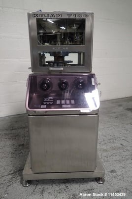 Kilian #T100, rotary tablet press, 9 station, 16mm tablet diameter, 1997 - Image 2