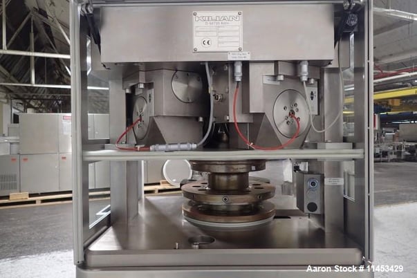 Kilian #T100, rotary tablet press, 9 station, 16mm tablet diameter, 1997 - Image 9