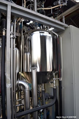 Millipore #MSP-006165, Stainless Steel ultra filtration system, Waukesha positive displacement pump - Image 8