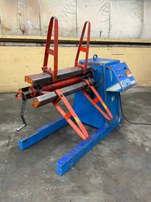 4000 lb. Press Room Equipment #PR-364000DC, motorized coil reel, 36" width, 15"-20" ID, 60" outside - Image 7