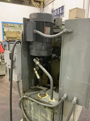 6 Ton, Denison #RO65LC264FSD266D210A12220, hydraulic C-frame press, 10" stroke, 5 HP - Image 5