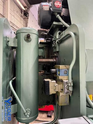 32 Ton, Rousselle #G1-32-4, gap frame press, 2" stroke, air clutch & brake, 70 SPM, 2003 - Image 8