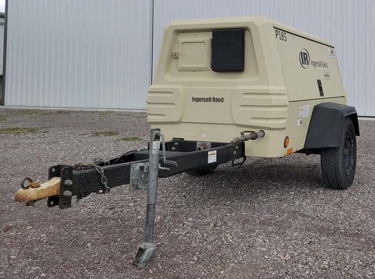 185 cfm, 100 psi, Doosan International #P185WJD-T4I, screw compressor, 49 HP - Image 2