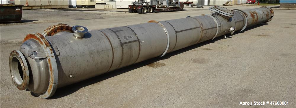 36" x 24.7' CR Construction Inc., Acid Reduction Column, Stainless Steel, 50 psi @ -20 to 250 F, 24" Man Way - Image 4